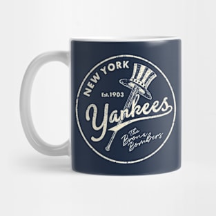 New York Yankees Top Hat 2 by Buck Tee Mug